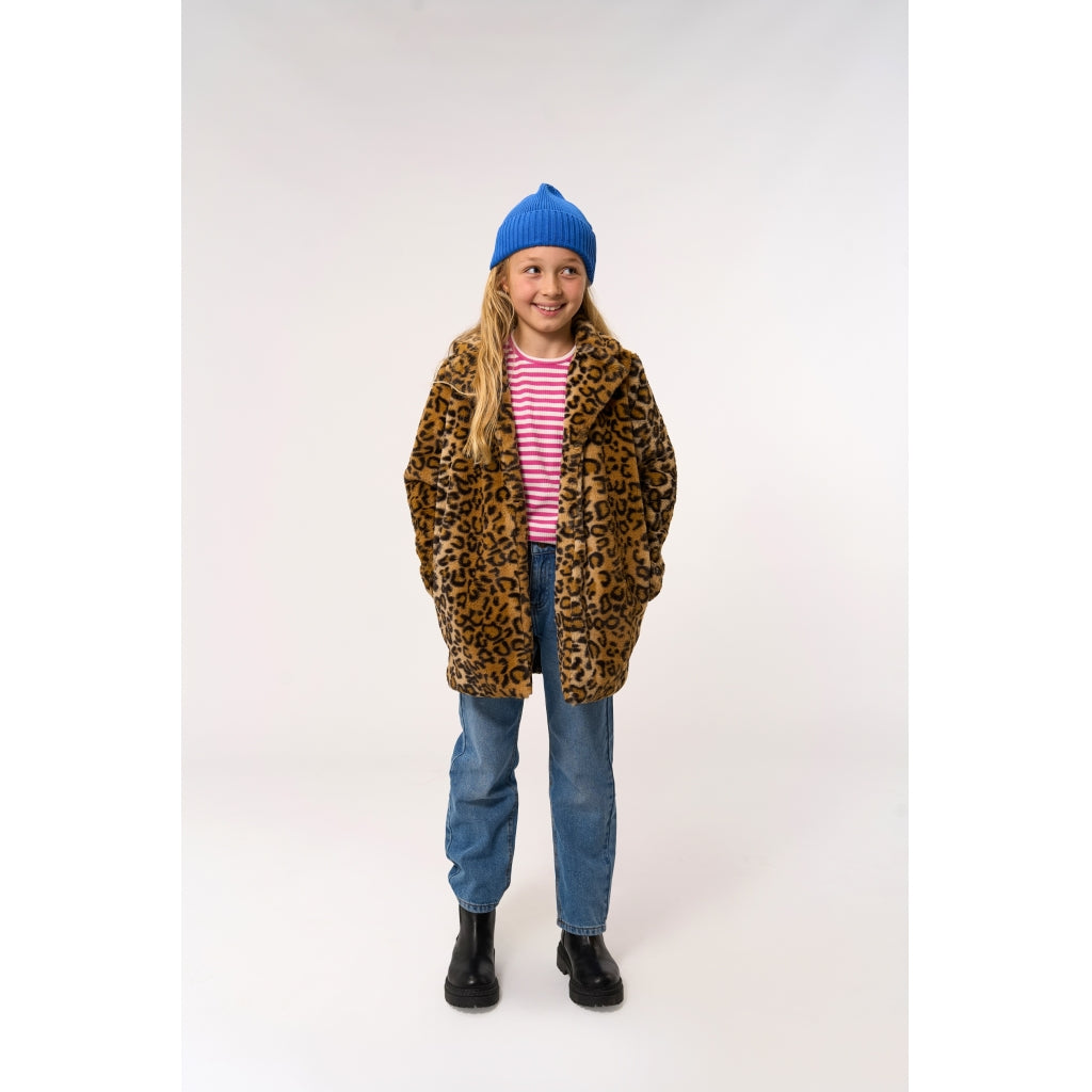 THE NEW TNPam Jacket Jakker Feather Gray AOP