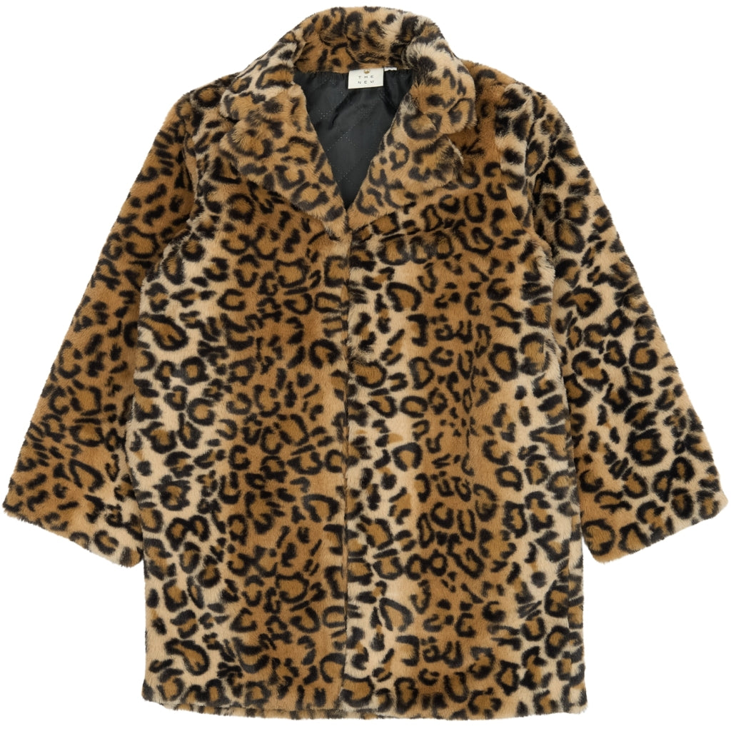 THE NEW TNPam Jacket Jakker Feather Gray AOP