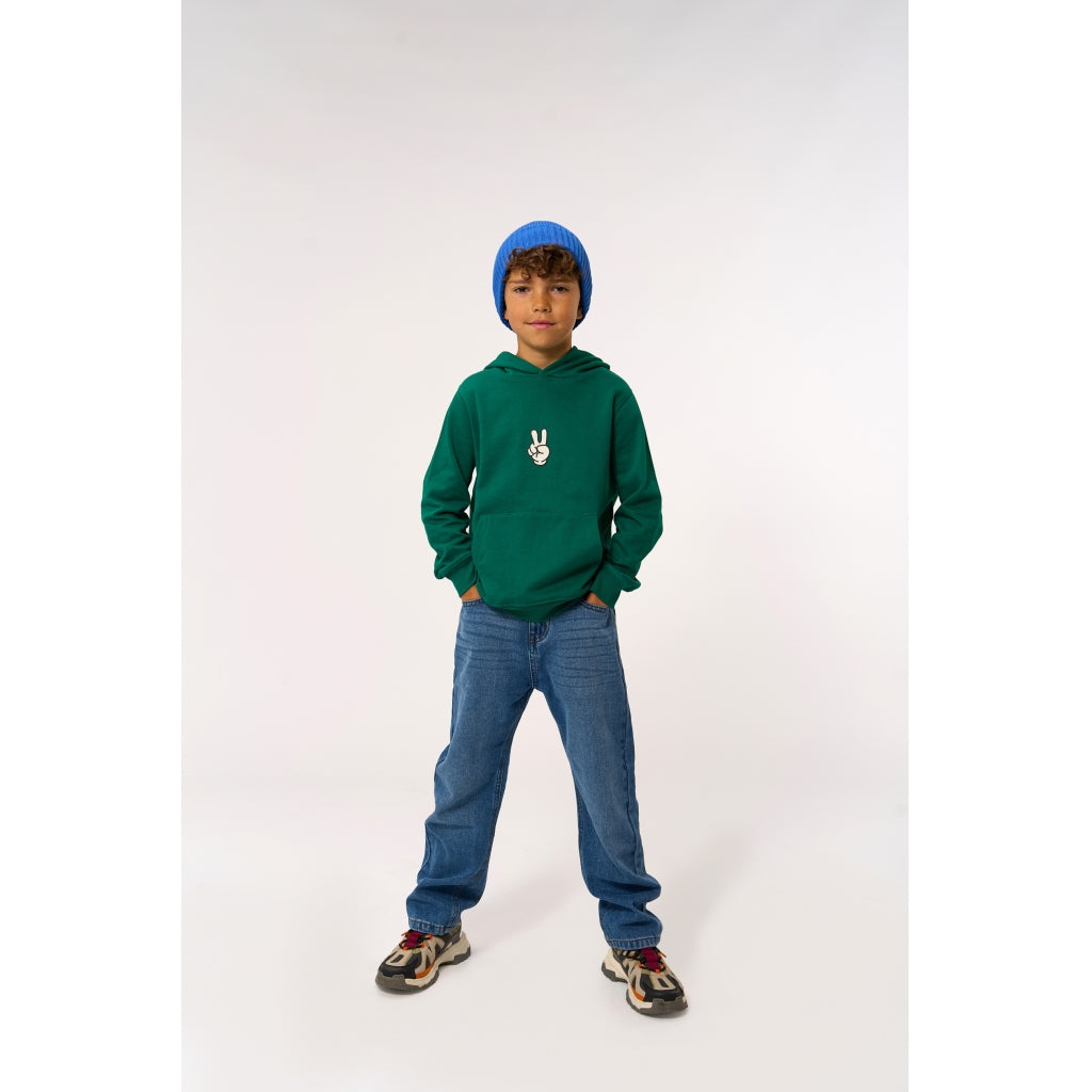 THE NEW TNPanon Hættetrøje Sweatshirt Alpine Green