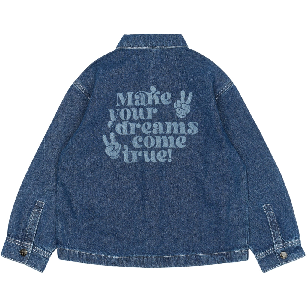 THE NEW TNParks Oversize Denim Overshirt Skjorter BLUE DENIM