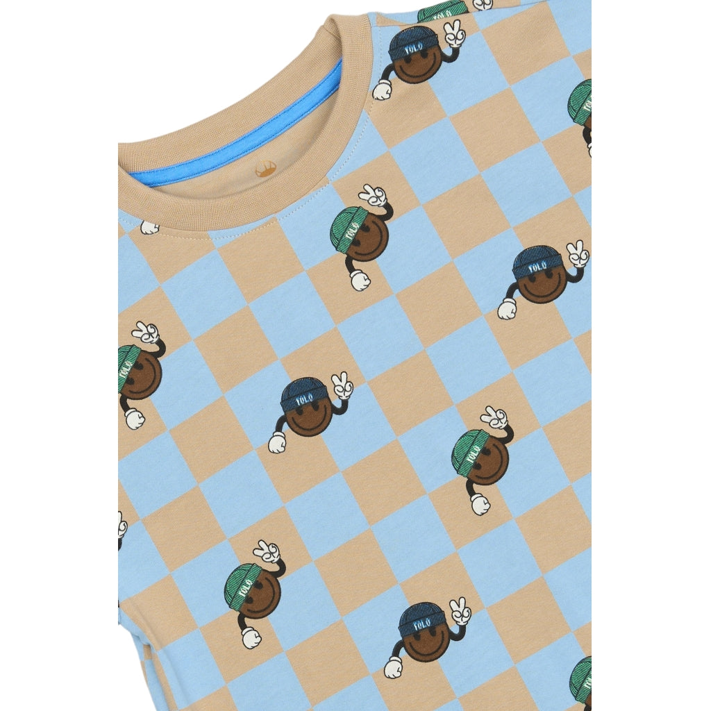 THE NEW TNPascal Oversize T-shirt T-shirt Humus Check