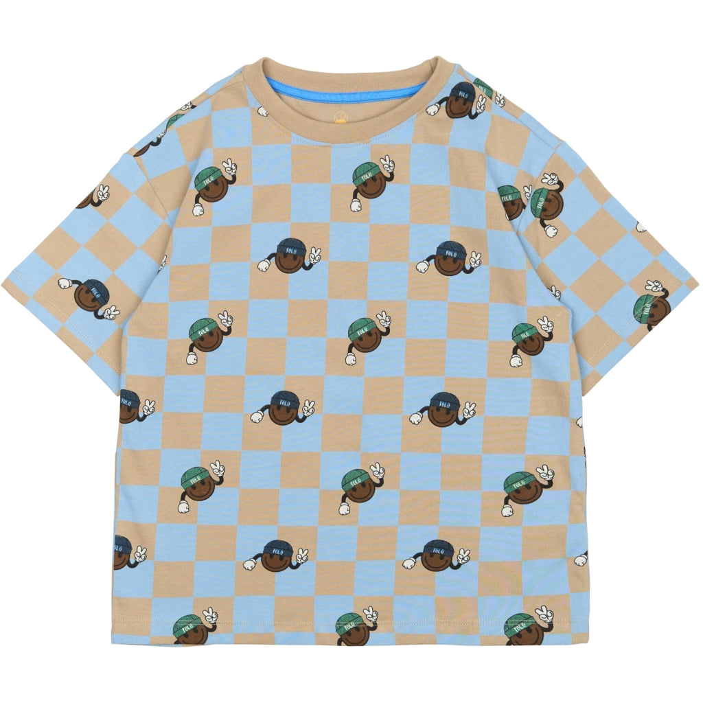 THE NEW TNPascal Oversize T-shirt T-shirt Humus Check