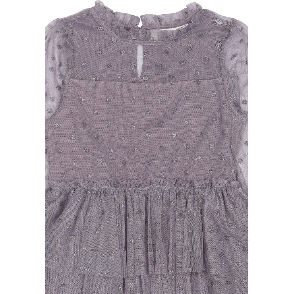 THE NEW TNPascha Langærmet Kjole Kjoler Gray Ridge AOP