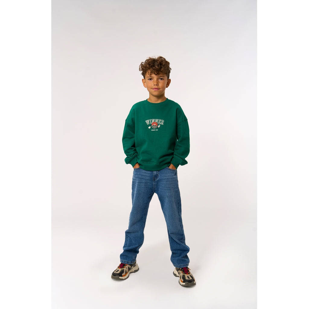 THE NEW TNPaul Oversize Sweatshirt Sweatshirt Alpine Green