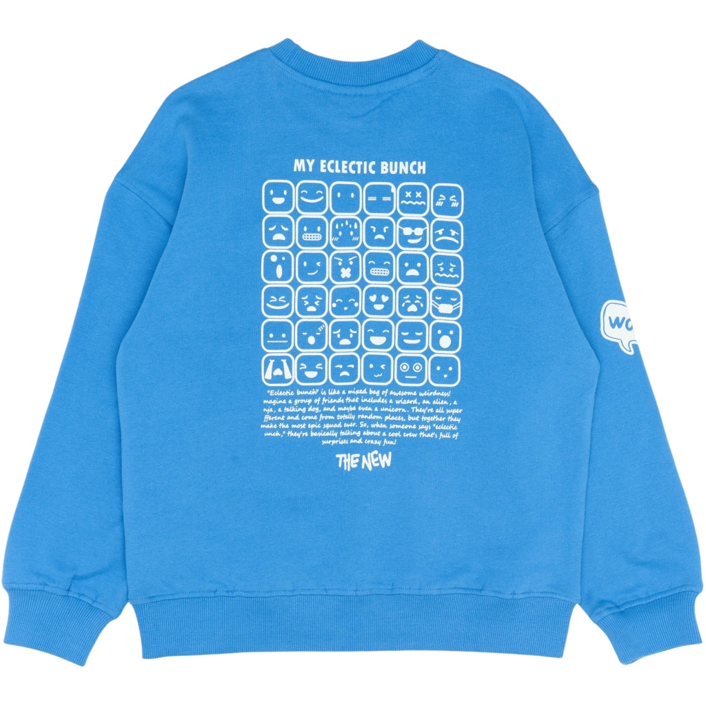 THE NEW TNPelle Oversize Sweatshirt Sweatshirt Campanula