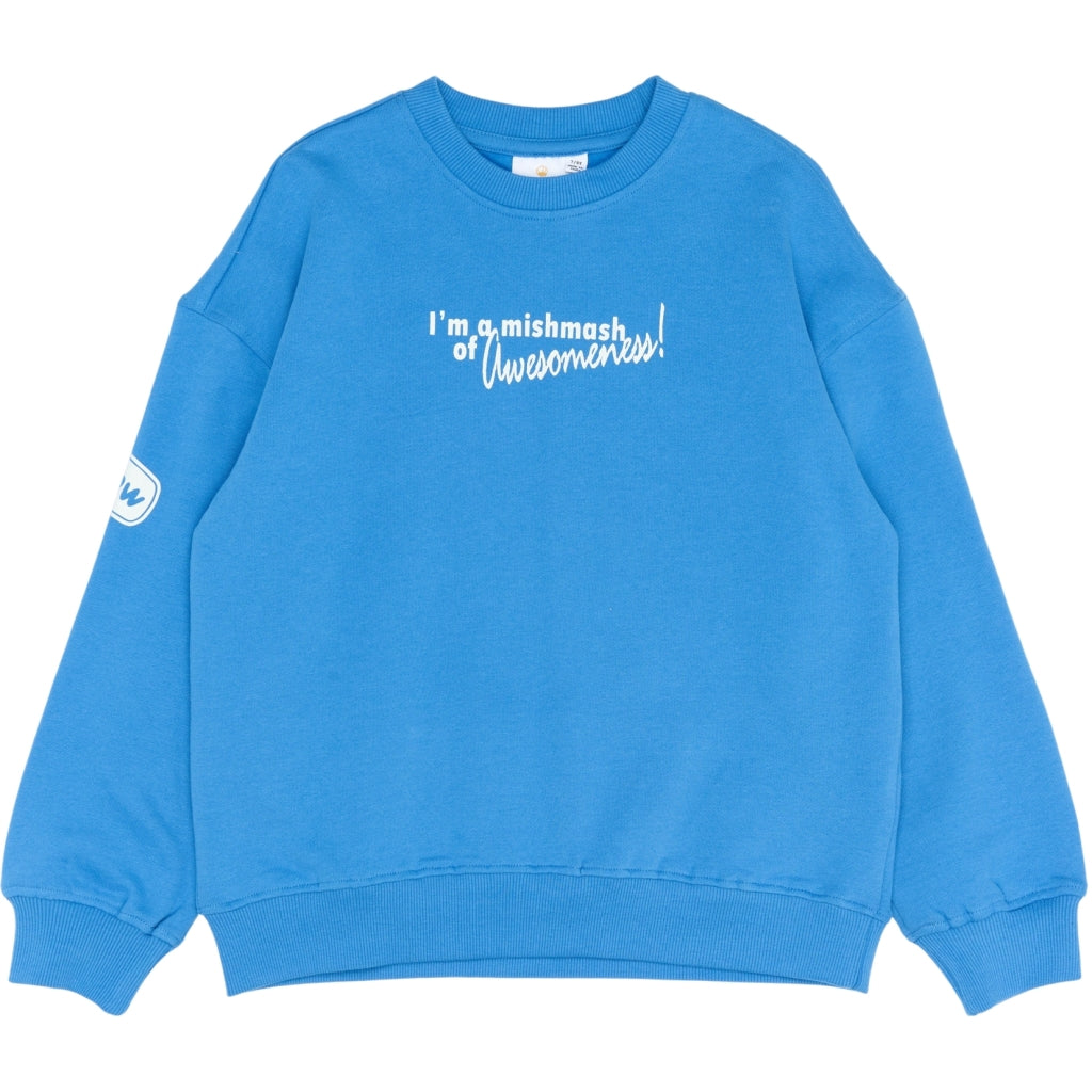 THE NEW TNPelle Oversize Sweatshirt Sweatshirt Campanula
