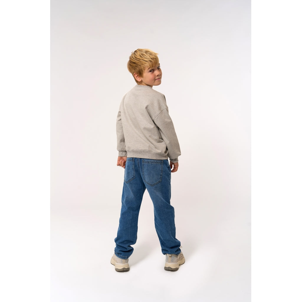 THE NEW TNPenno Oversize Sweatshirt Sweatshirt Light Grey Melange