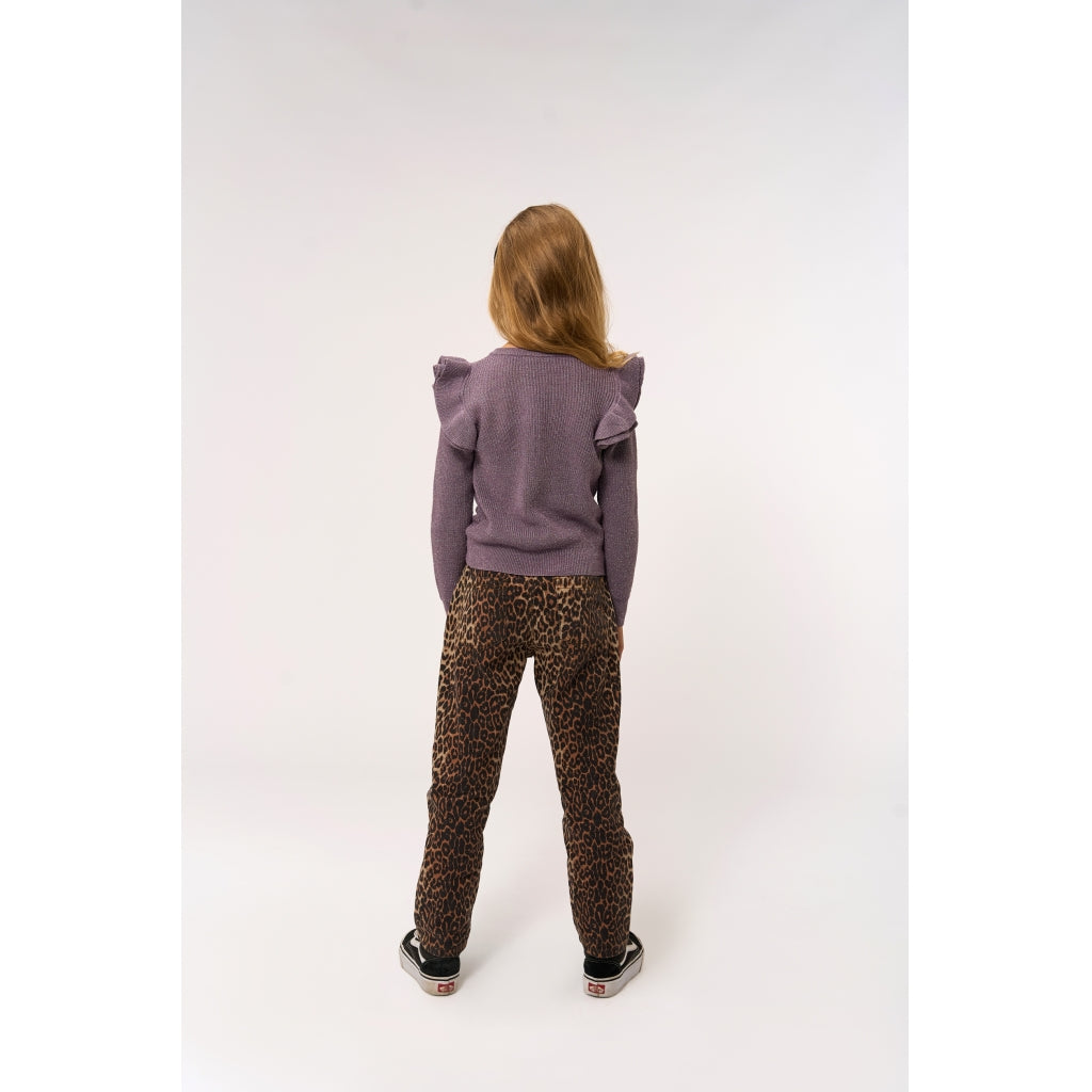 THE NEW TNPerla Glitter Strik Cardigan Strik GRAY RIDGE