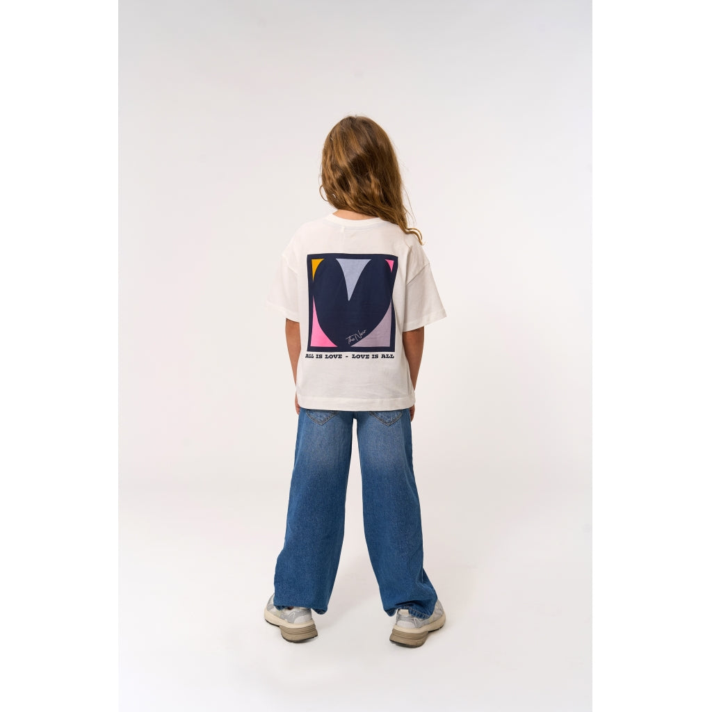 THE NEW TNPerley Oversize T-shirt T-shirt Cloud dancer