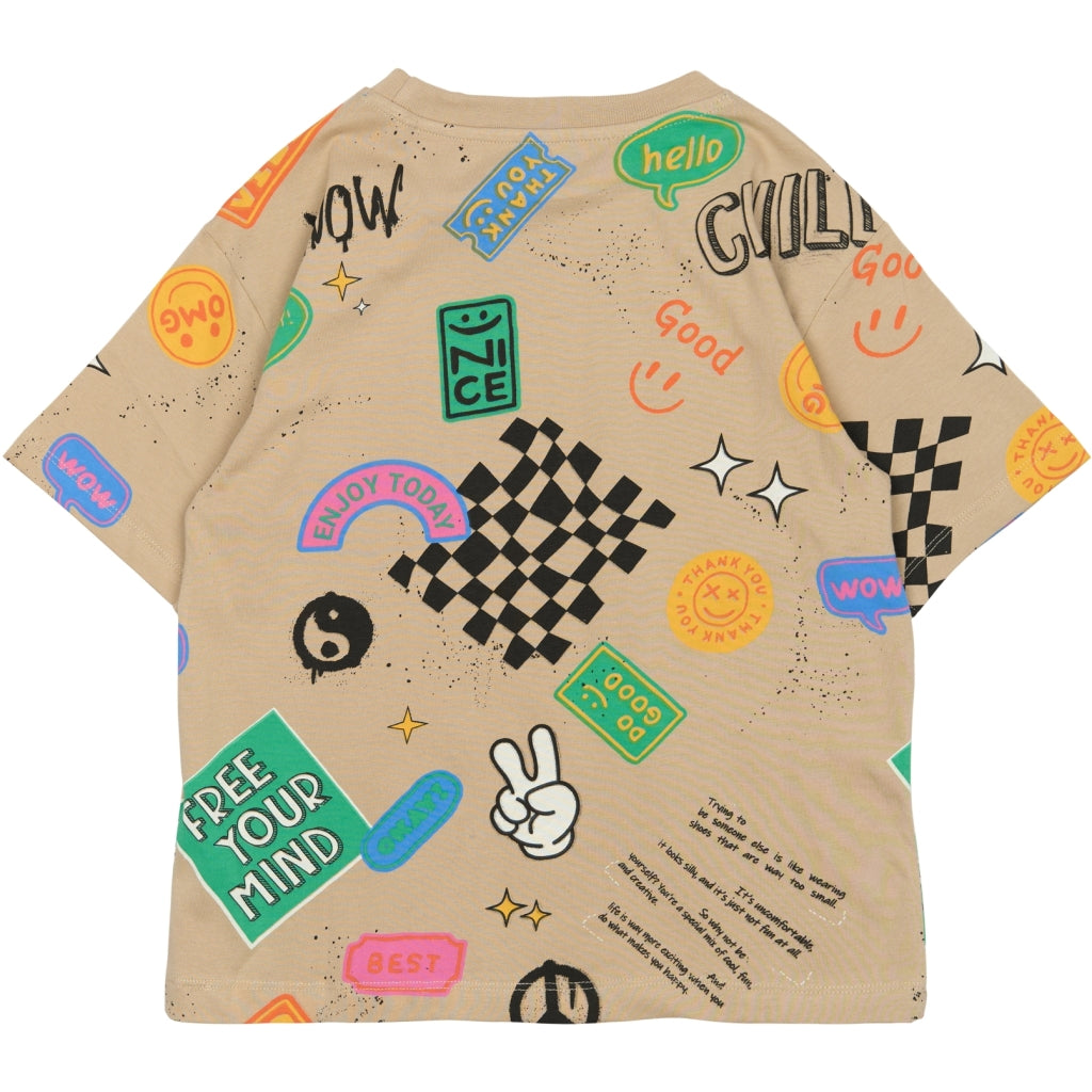 THE NEW TNPete Oversize T-shirt T-shirt Humus AOP