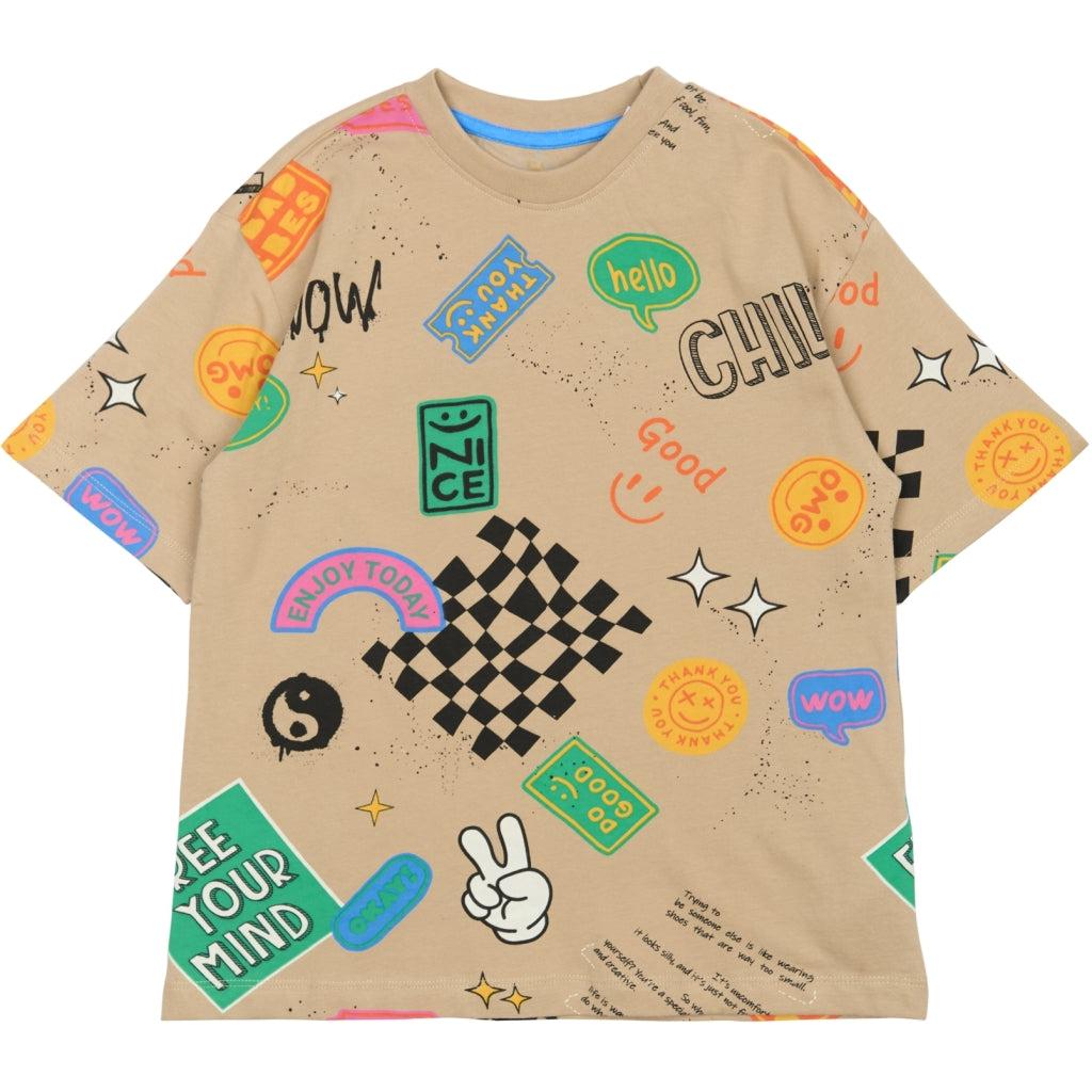 THE NEW TNPete Oversize T-shirt T-shirt Humus AOP