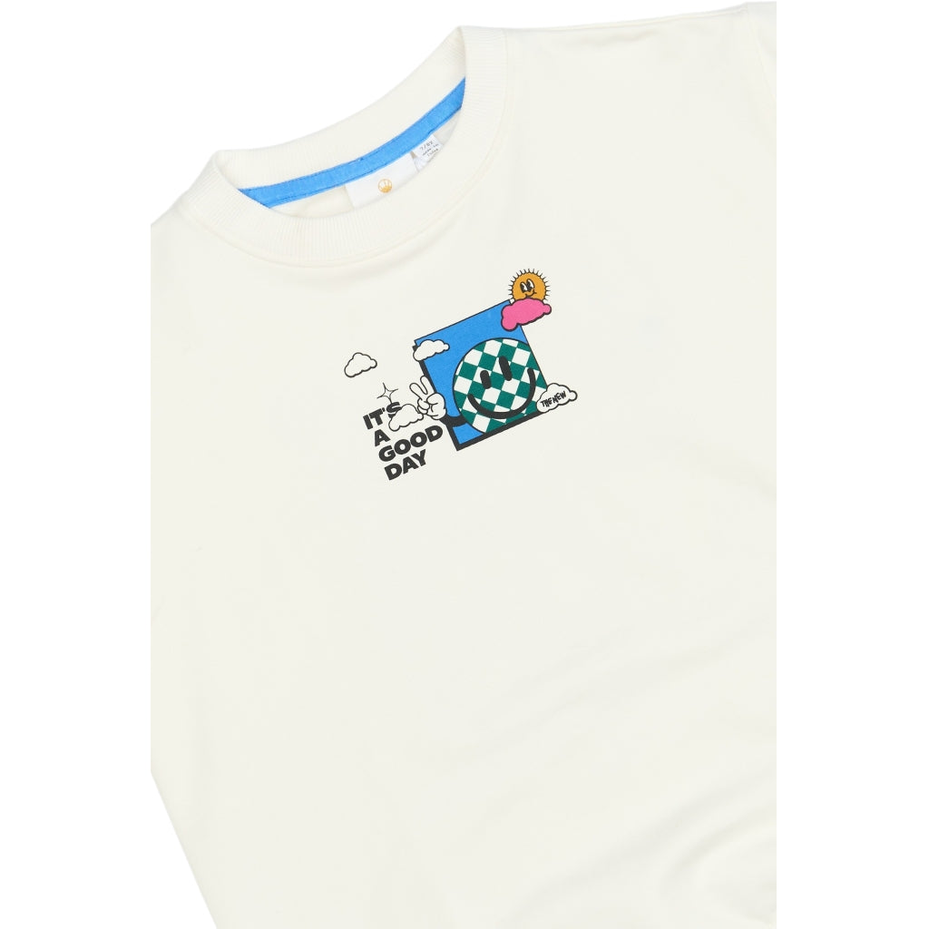 THE NEW TNPhillip Sweatshirt Sweatshirt Cloud dancer