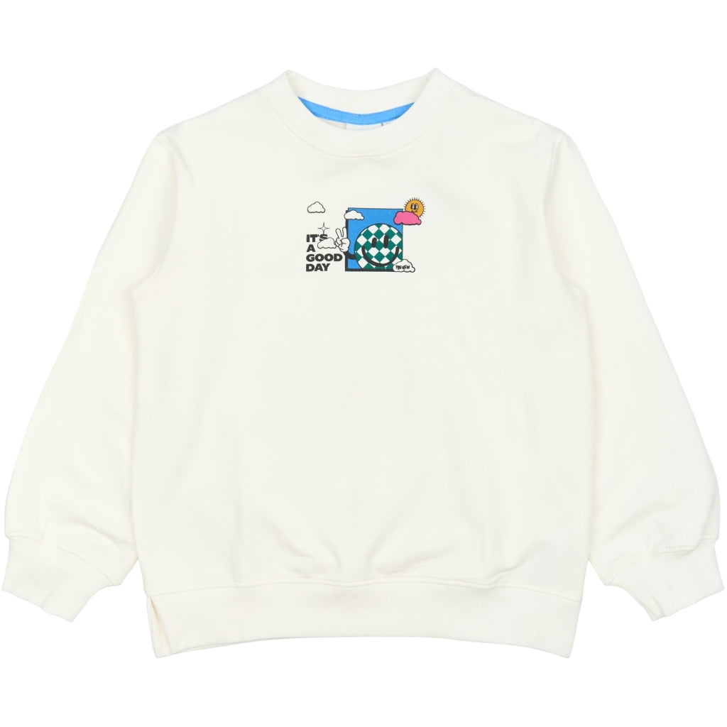 THE NEW TNPhillip Sweatshirt Sweatshirt Cloud dancer