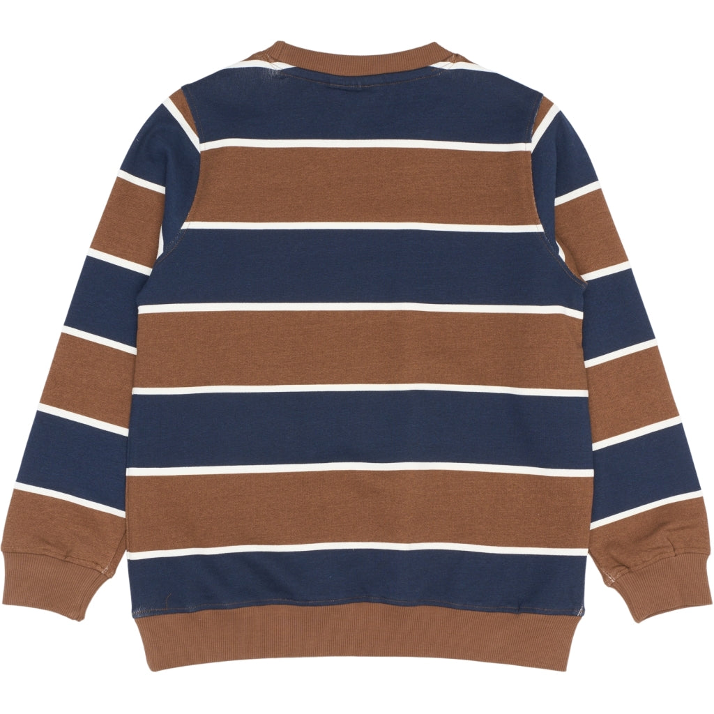 THE NEW TNPierno Sweatshirt Sweatshirt Toffee Striped