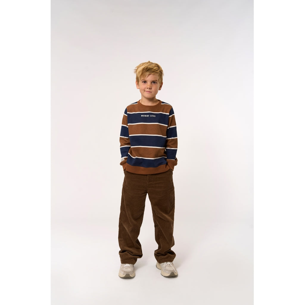 THE NEW TNPierno Sweatshirt Sweatshirt Toffee Striped