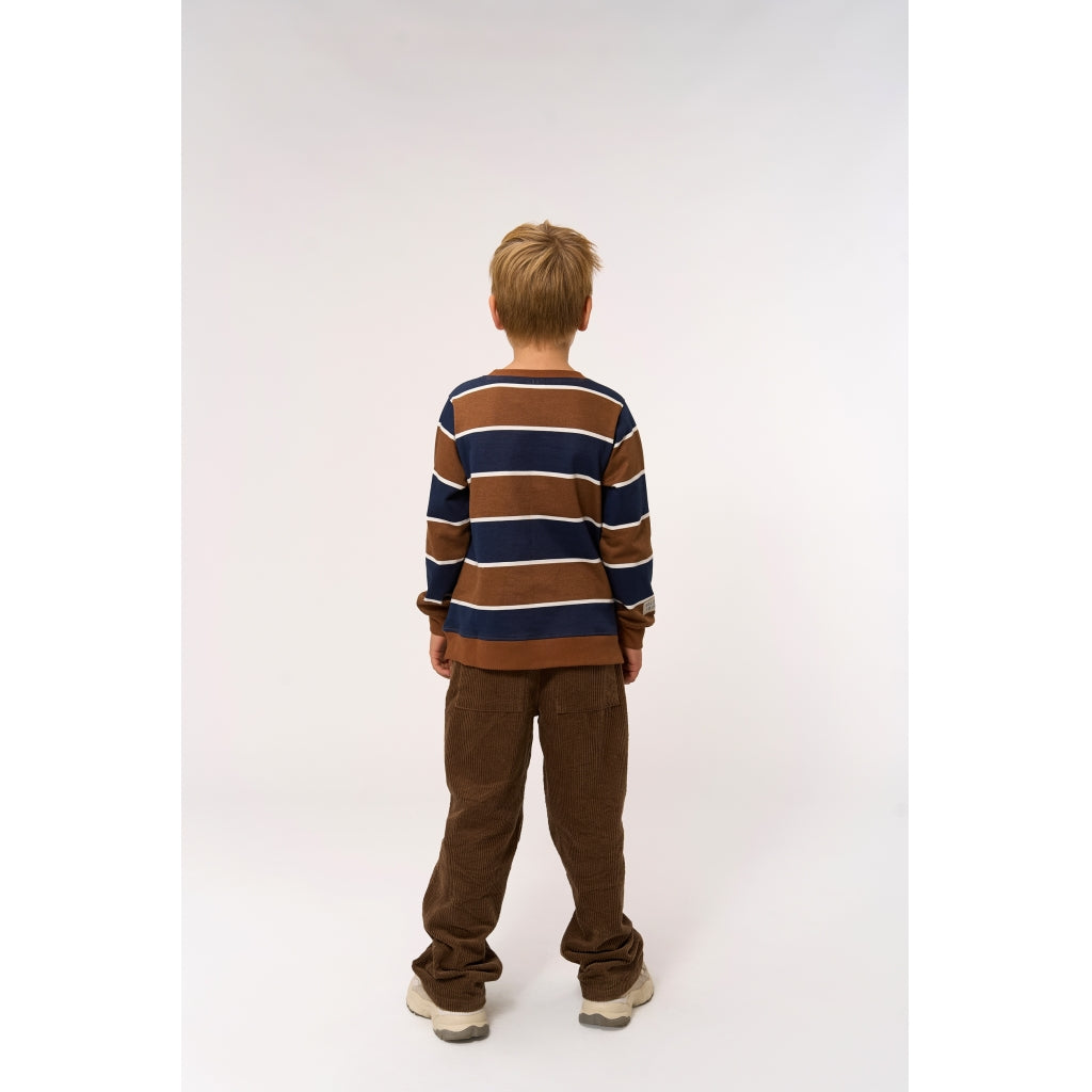 THE NEW TNPierno Sweatshirt Sweatshirt Toffee Striped