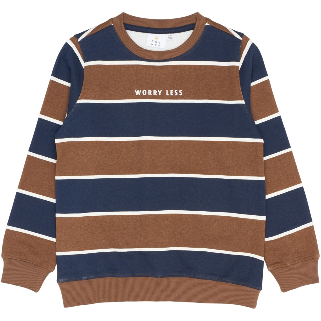 THE NEW TNPierno Sweatshirt Sweatshirt Toffee Striped