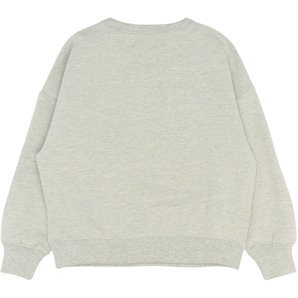 THE NEW TNPolina Oversize Sweatshirt Sweatshirt Light Grey Melange