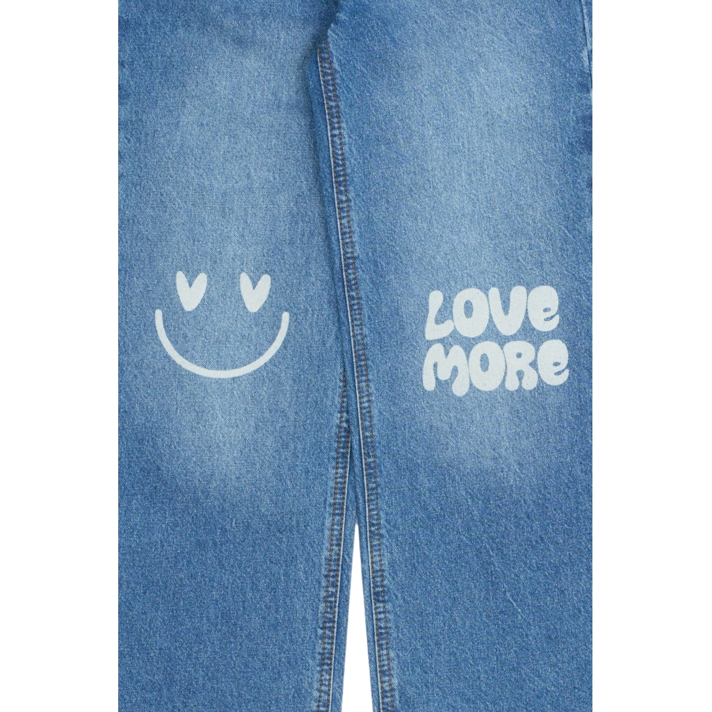 THE NEW TNPurity Wide Jeans Jeans Medium Blue Denim