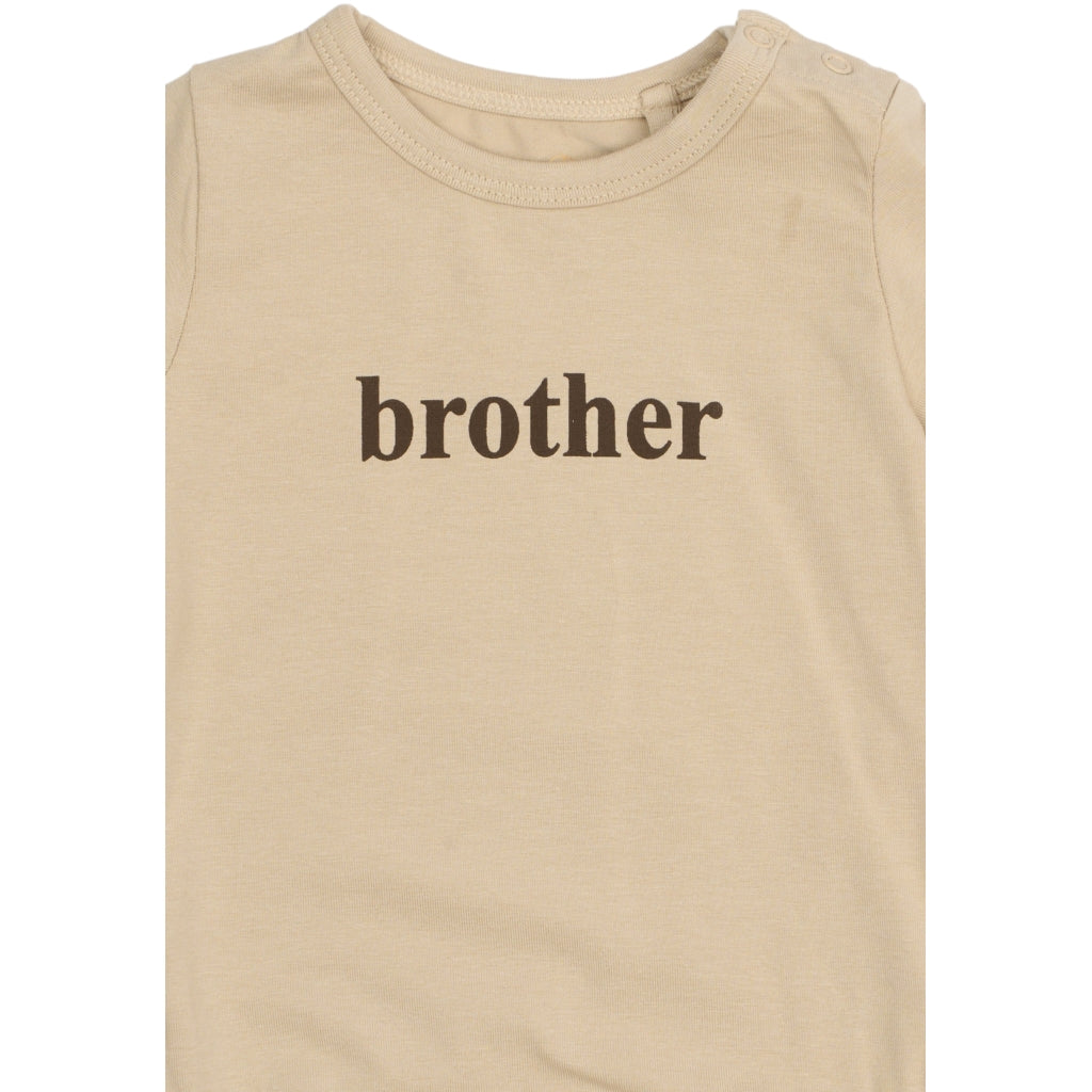 THE NEW SIBLINGS TNSBBrother Langærmet Bodystocking Bodystockings Humus