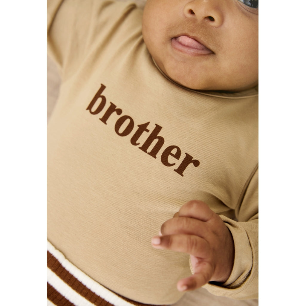 THE NEW SIBLINGS TNSBBrother Langærmet Bodystocking Bodystockings Humus