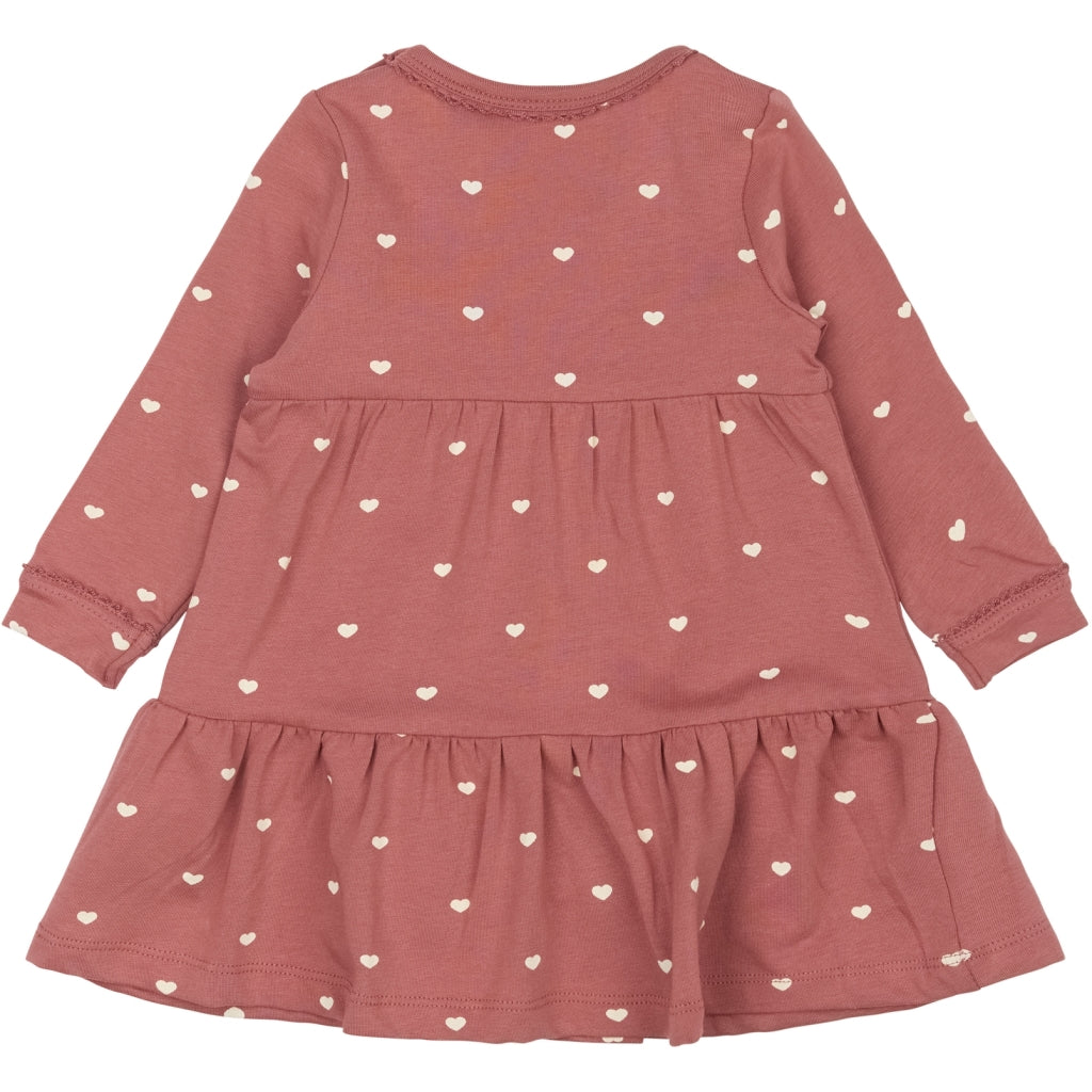 THE NEW SIBLINGS TNSBNova Langærmet Bodykjole Kjoler Withered Rose AOP