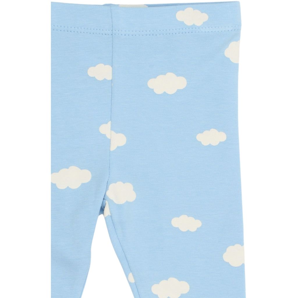 THE NEW SIBLINGS TNSBPaco Leggings Leggings Powder Blue AOP