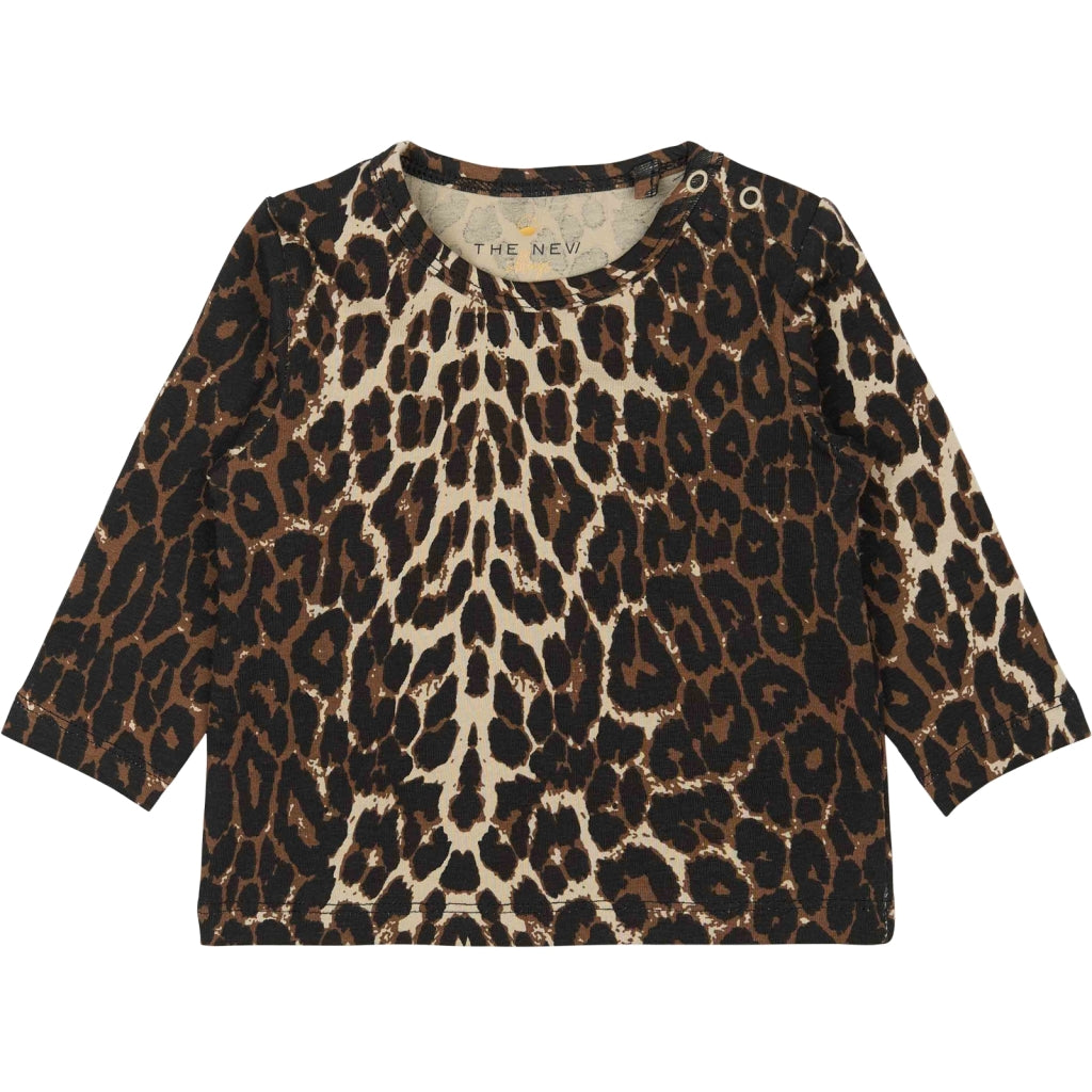 THE NEW SIBLINGS TNSBPenny Langærmet Bluse Langærmet bluse Feather Gray AOP