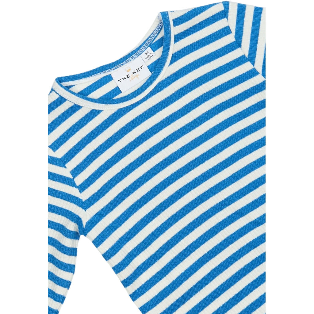 THE NEW SIBLINGS TNSTFro Langærmet Rib Bluse Langærmet bluse Campanula Striped