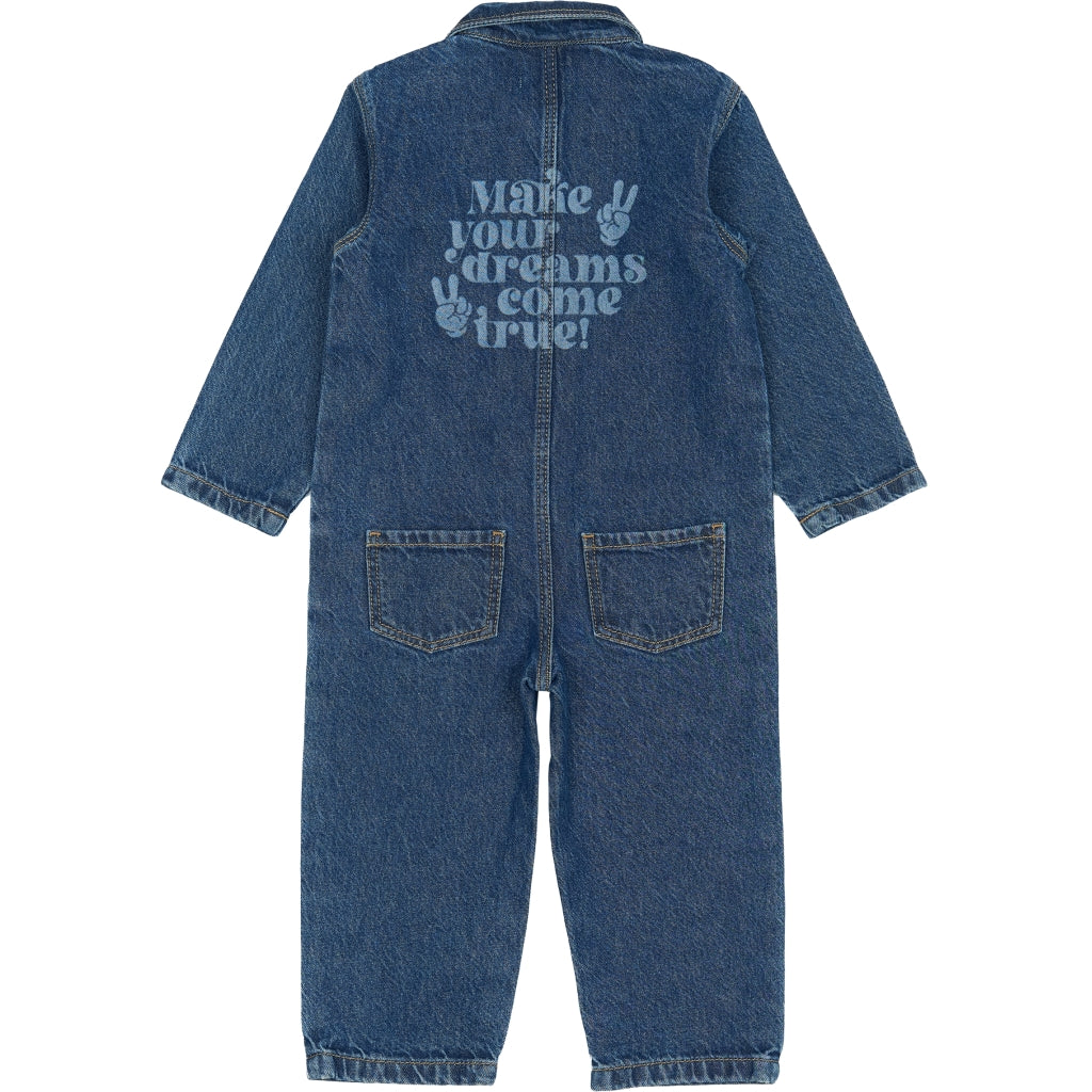 THE NEW SIBLINGS TNSTParker Denim Boilersuit Heldragter BLUE DENIM
