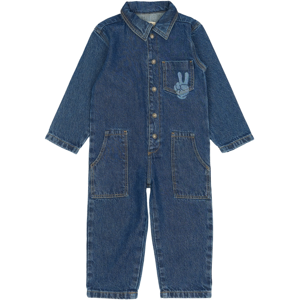 THE NEW SIBLINGS TNSTParker Denim Boilersuit Heldragter BLUE DENIM