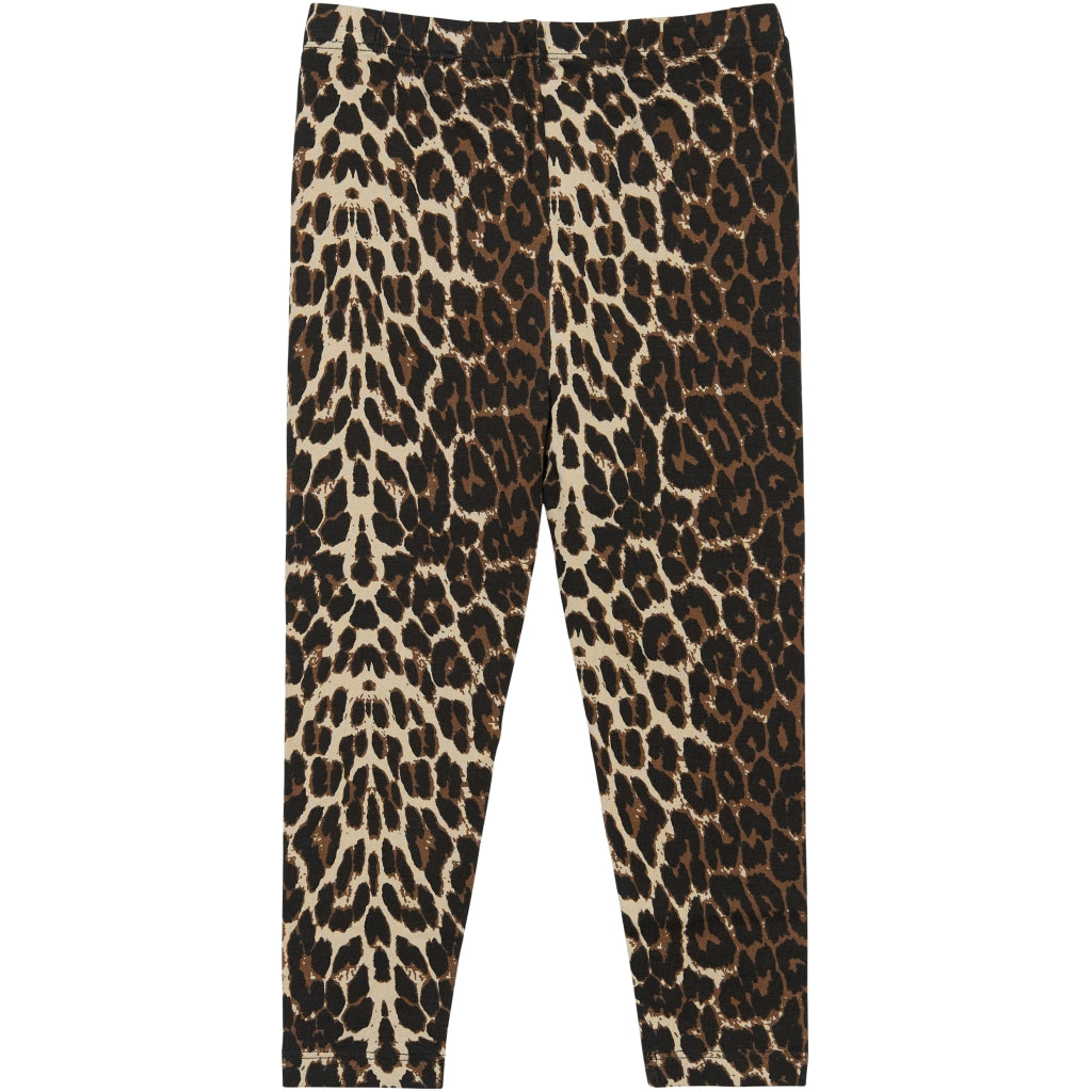 THE NEW SIBLINGS TNSTPenny Leggings Leggings Feather Gray AOP