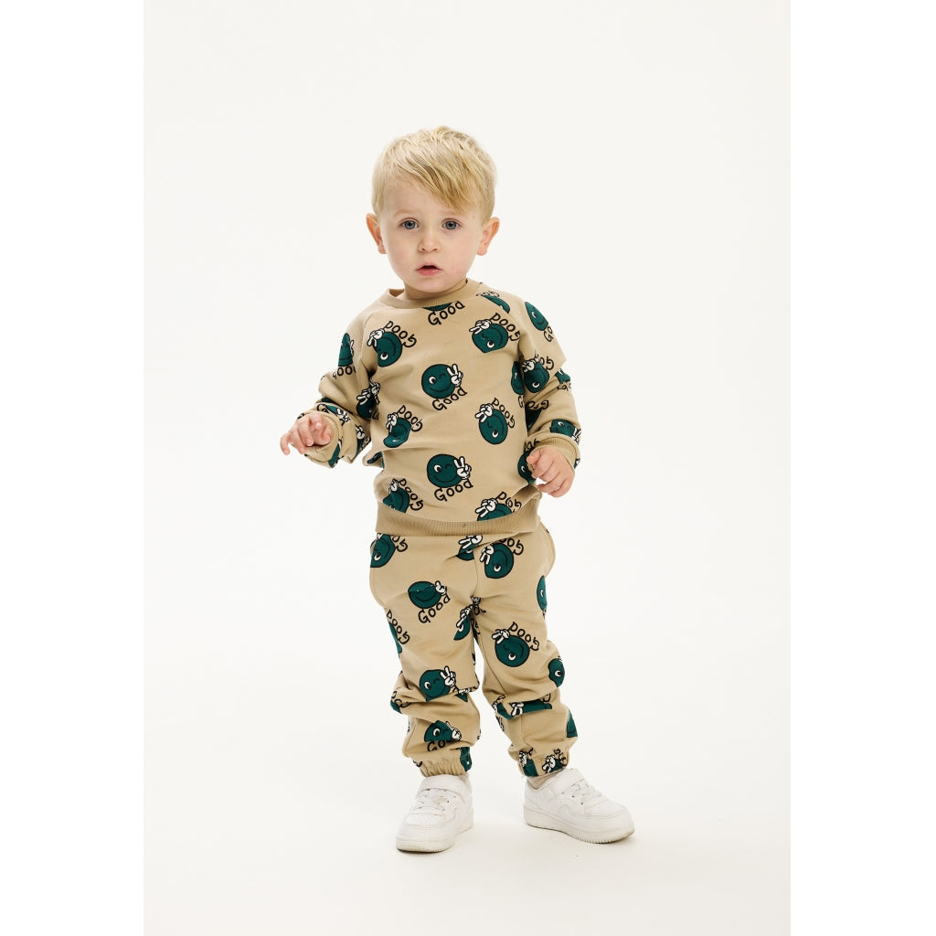 THE NEW SIBLINGS TNSTPhil Sweatpants Bukser Humus AOP