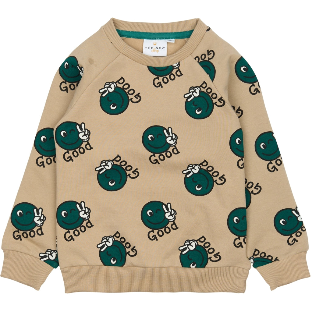 THE NEW SIBLINGS TNSTPhil Sweatshirt Sweatshirt Humus AOP