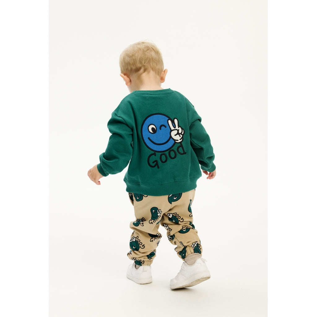 THE NEW SIBLINGS TNSTPhineas Oversize Sweatshirt Sweatshirt Alpine Green