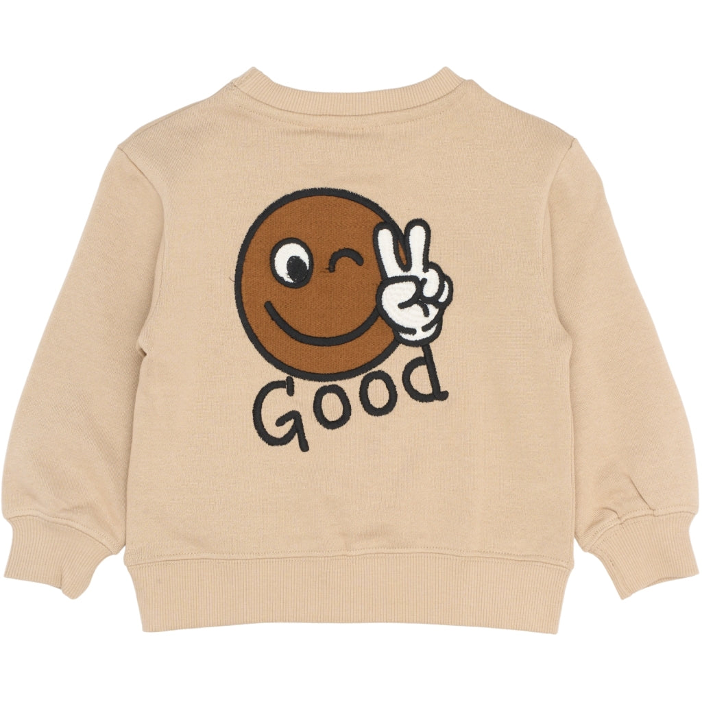 THE NEW SIBLINGS TNSTPhineas Oversize Sweatshirt Sweatshirt Humus