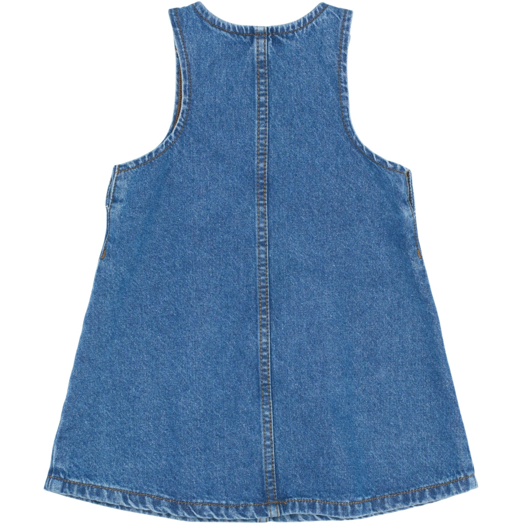 THE NEW SIBLINGS TNSTPida Ærmeløs Denim Kjole Kjoler Medium Blue Denim
