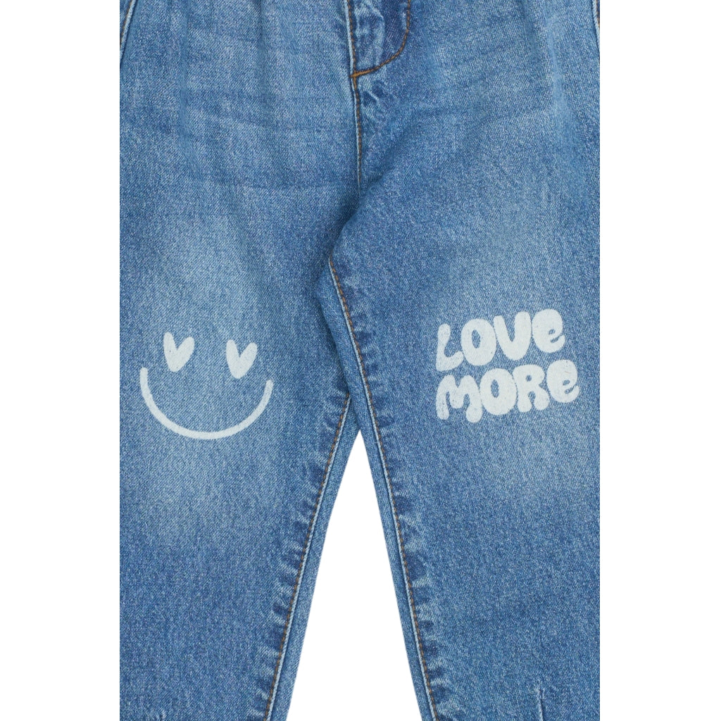 THE NEW SIBLINGS TNSTPida Carrot Jeans Jeans Medium Blue Denim