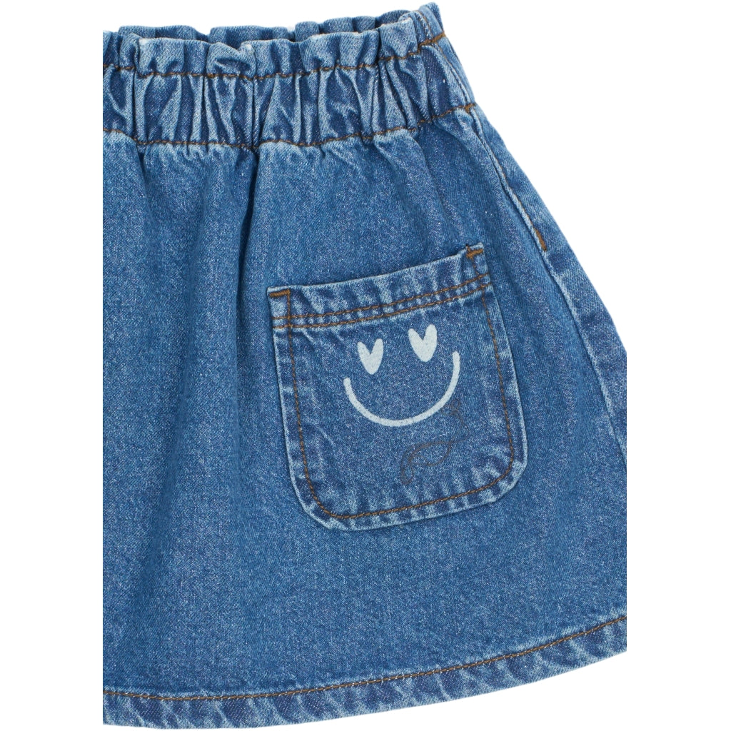 THE NEW SIBLINGS TNSTPida Denim Nederdel Nederdel Medium Blue Denim