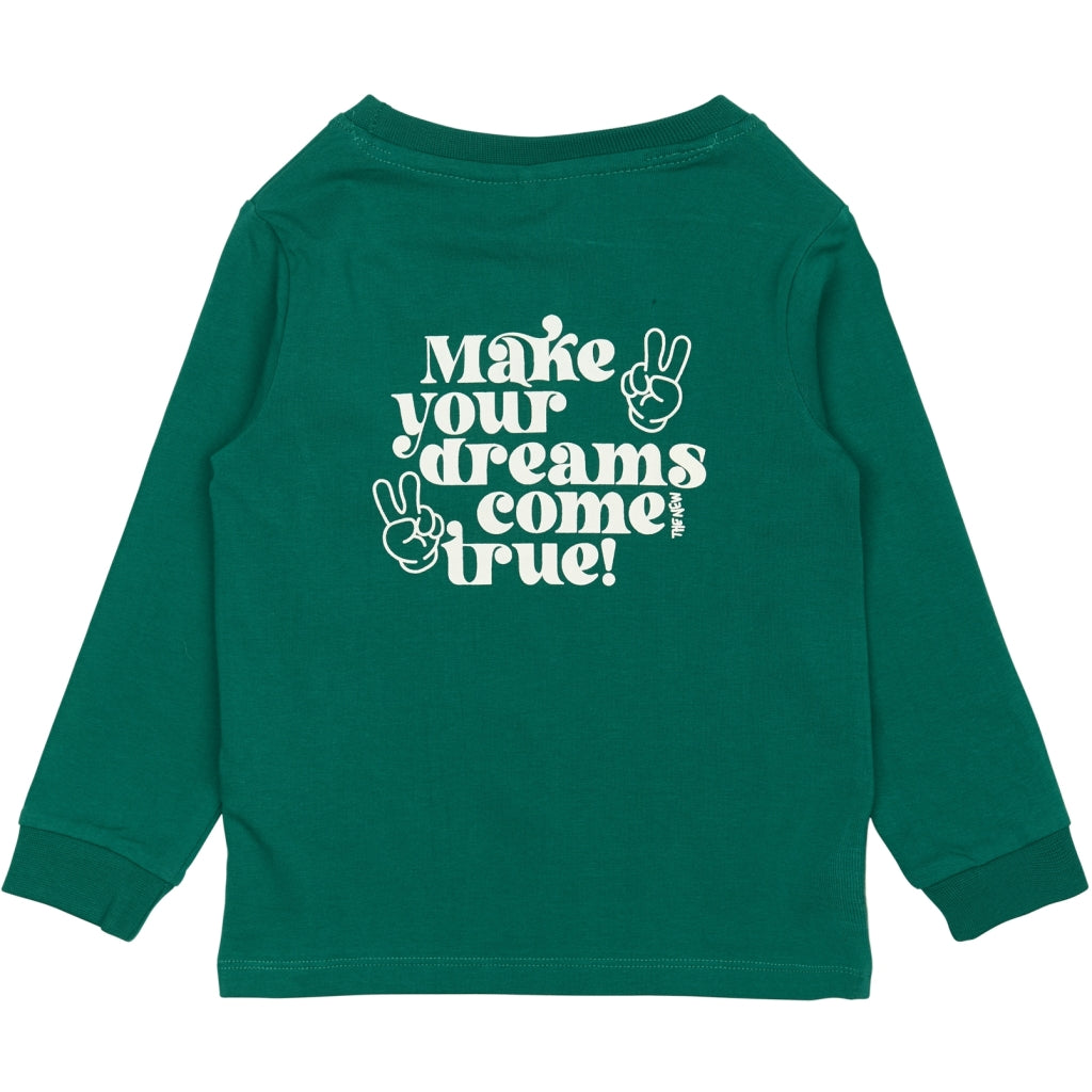 THE NEW SIBLINGS TNSTPierson Langærmet Bluse Langærmet bluse Alpine Green