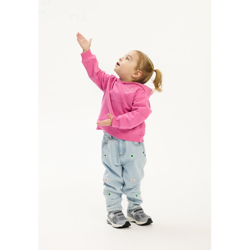 THE NEW SIBLINGS TNSTPinkie Oversize Hættetrøje Sweatshirt Ibis Rose