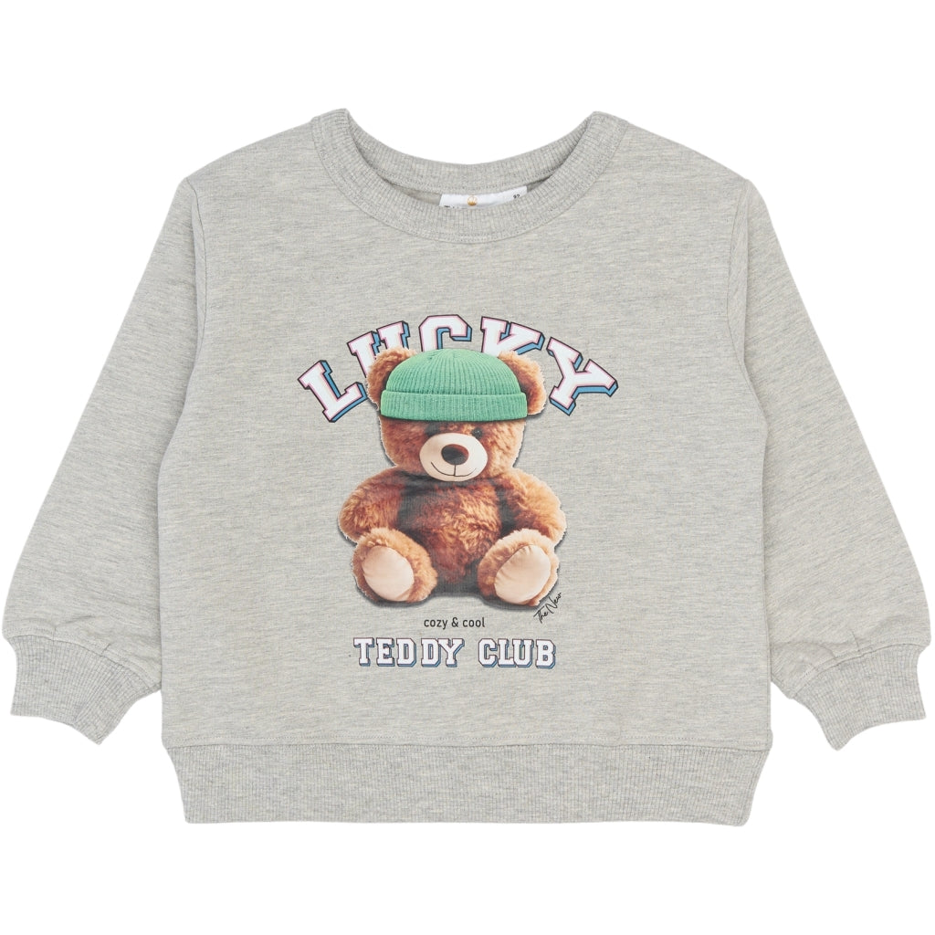 THE NEW SIBLINGS TNSTPippin Oversize Sweatshirt Sweatshirt Light Grey Melange