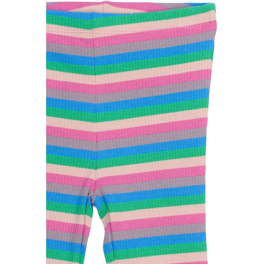 THE NEW SIBLINGS TNSTPolly Flare Rib Bukser Bukser Multi Striped