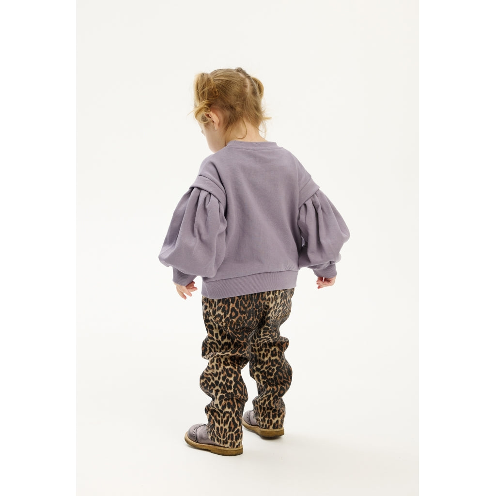 THE NEW SIBLINGS TNSTPrissy Oversize Sweatshirt Sweatshirt GRAY RIDGE