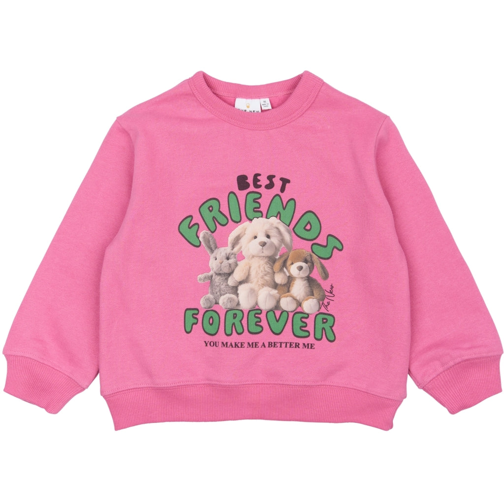THE NEW SIBLINGS TNSTPriya Oversize Sweatshirt Sweatshirt Ibis Rose
