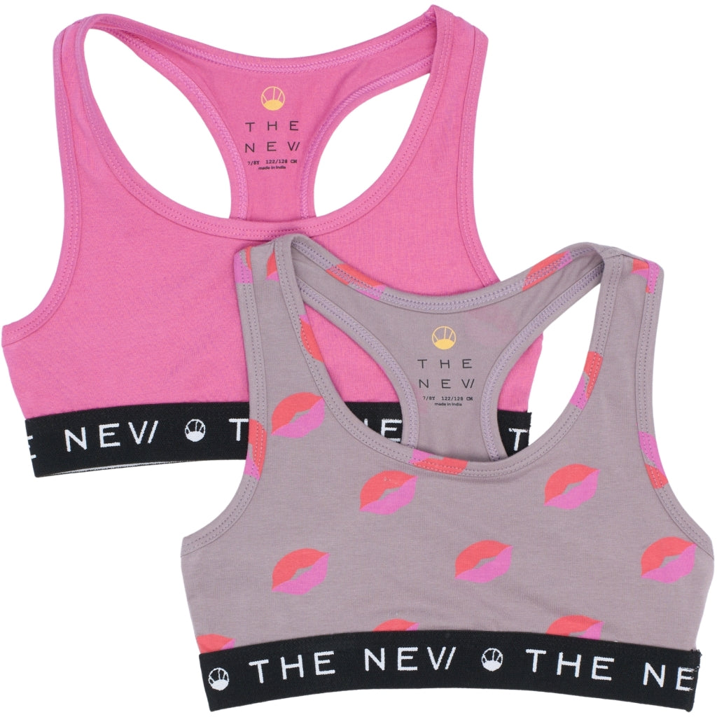 THE NEW TN Top 2-Pak Undertøj Ibis Rose