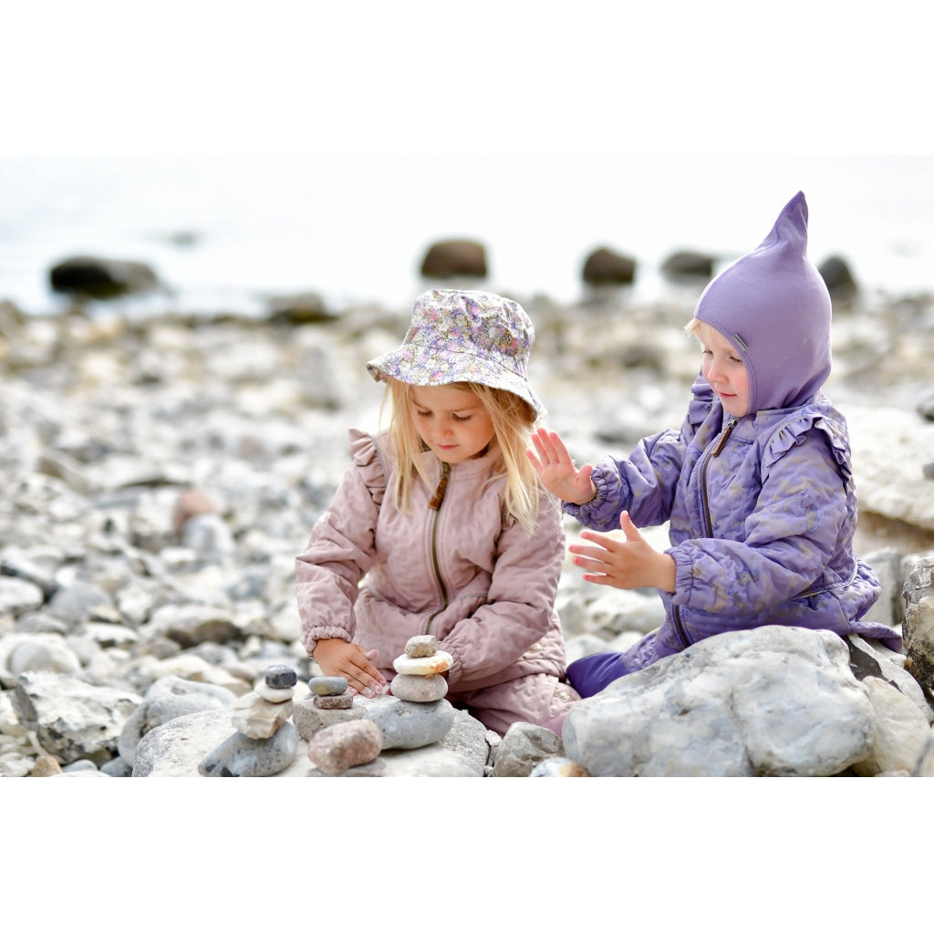 Mikk-Line Thermal+ Flæse Jakke (Mønstret) Termotøj Dusk