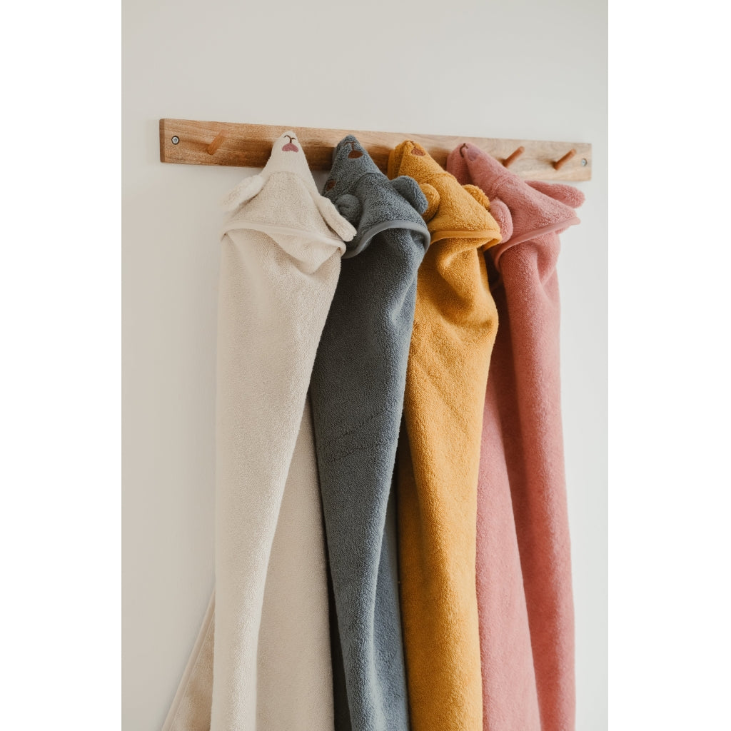 Fabelab Towel - Bear Badekåber Wood Thrush