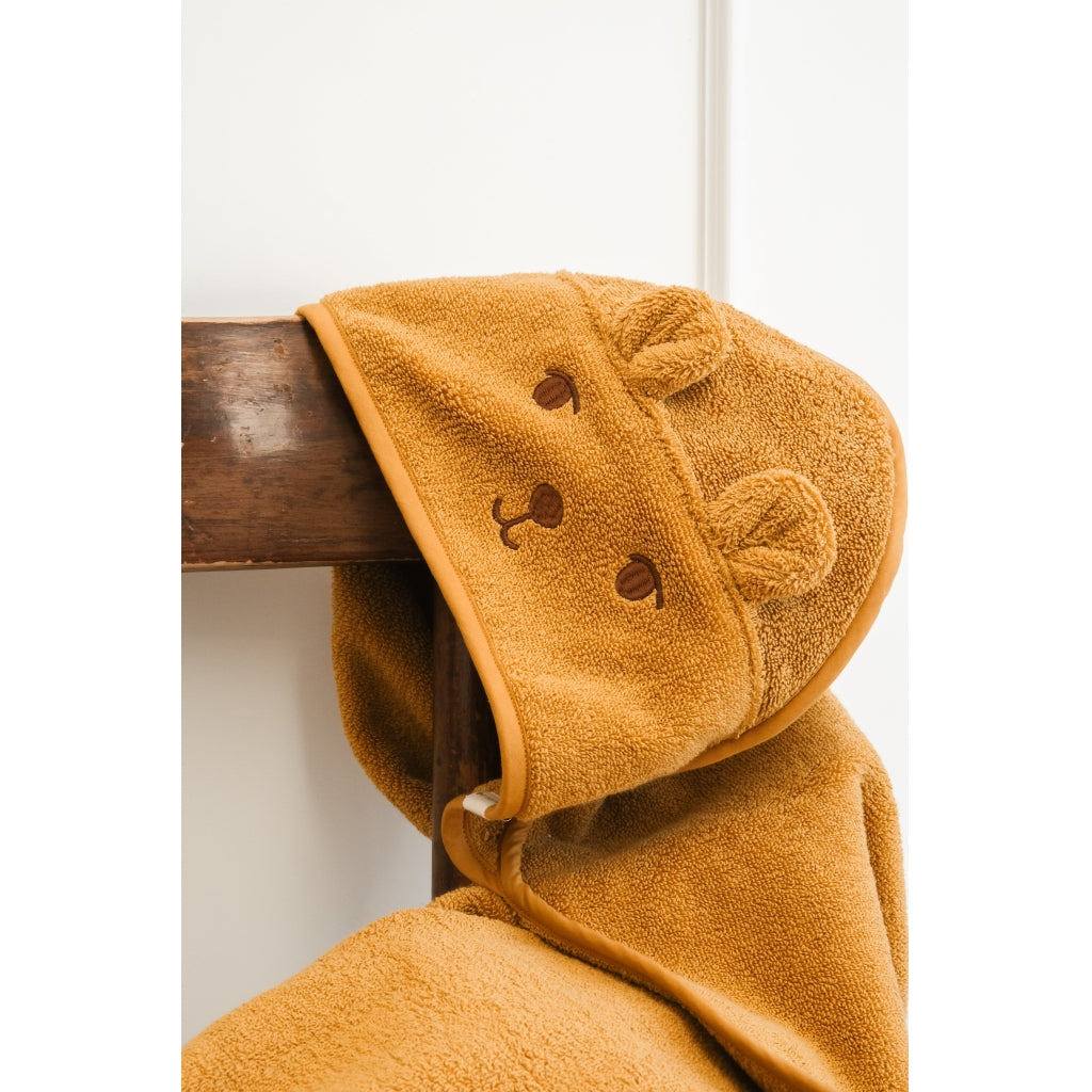 Fabelab Towel - Bear Badekåber Wood Thrush