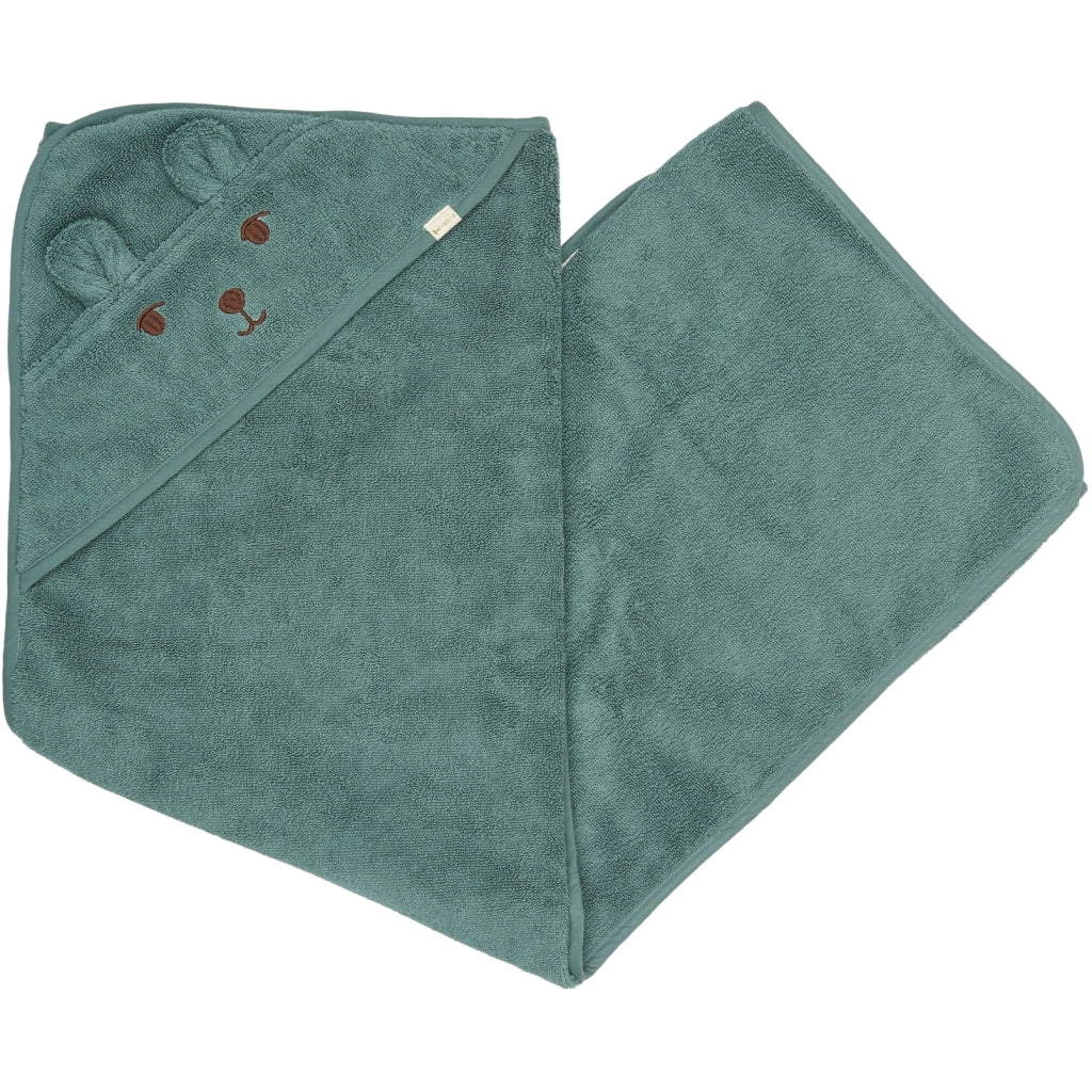 Fabelab Towel - Bear Badekåber Goblin Blue
